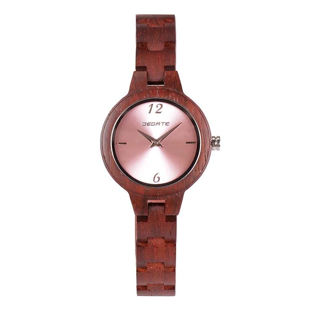 New Design Factory Directly Supply Mother of Pearl Dial Diffenent Wood Face Watch