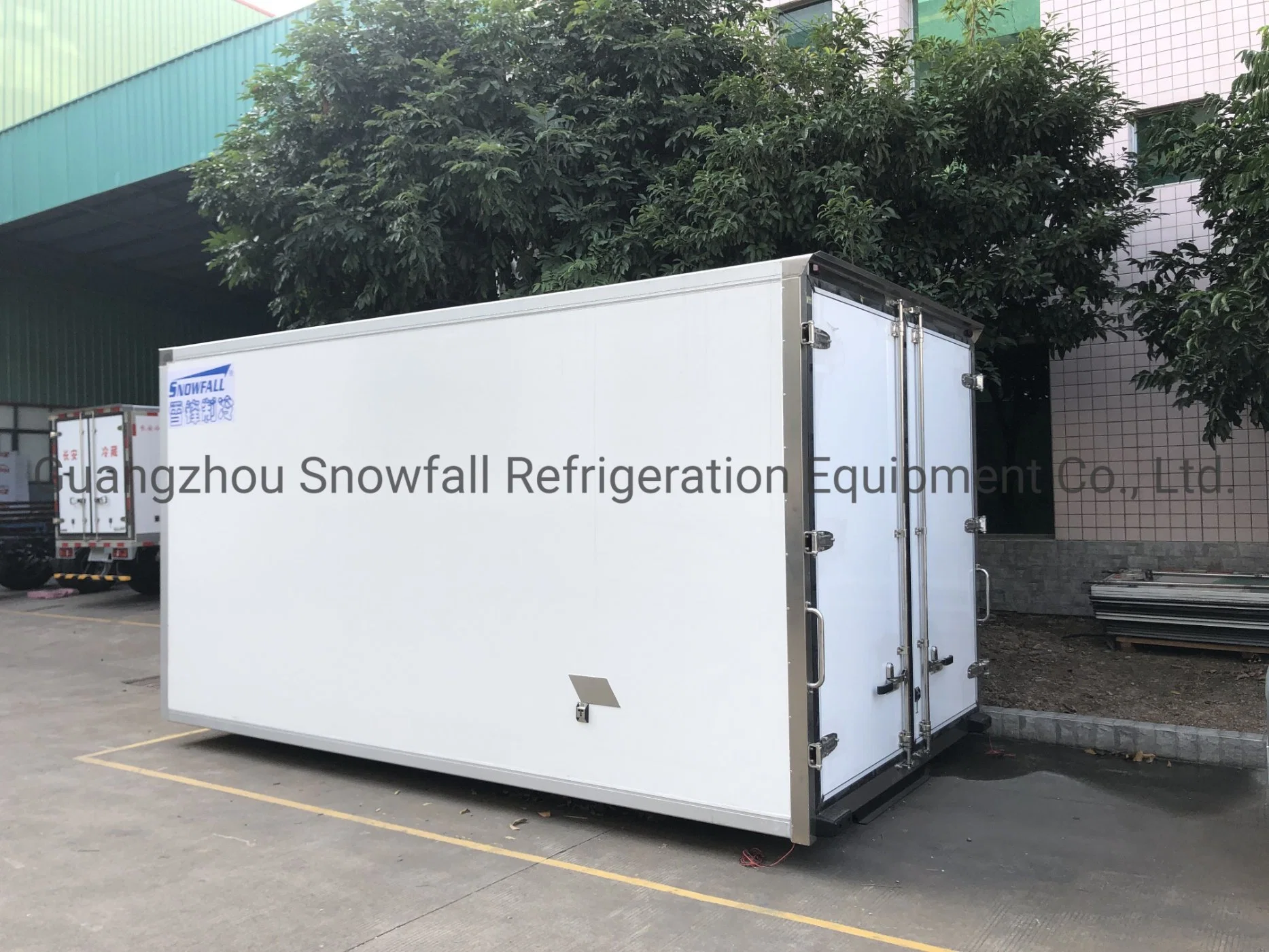 FRP CBU Refrigerated Truck Body Box