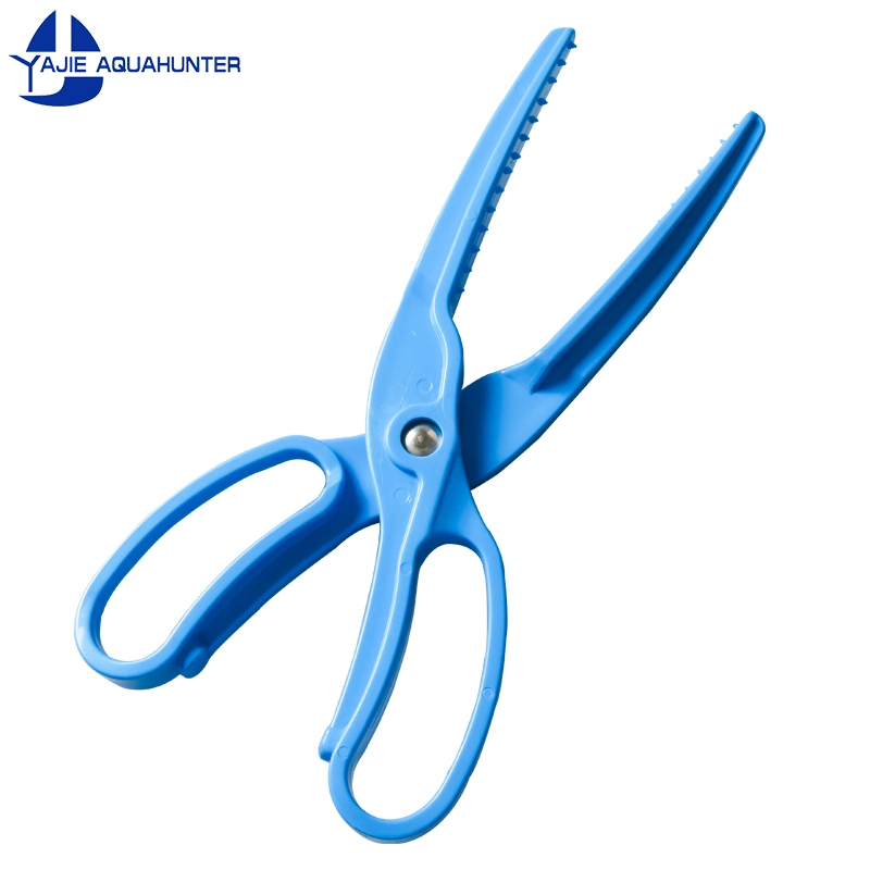 Fishing Pliers Plastic Fish Clamp Grip Catch Release Tool Fish Body Holder Tongs Scissors Grabber Tackle Fishing Pliers