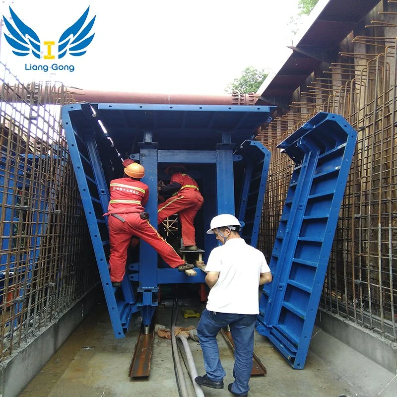 Lianggong Formwork System Steel Pipe Gallery Trolley for Underground Construction