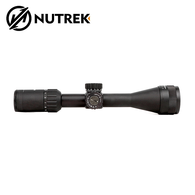 Nutrek Optics M2 Series 3-9X40 Ao الألومنيوم الموضوعي القابل للضبط منظار أسود غير لامع
