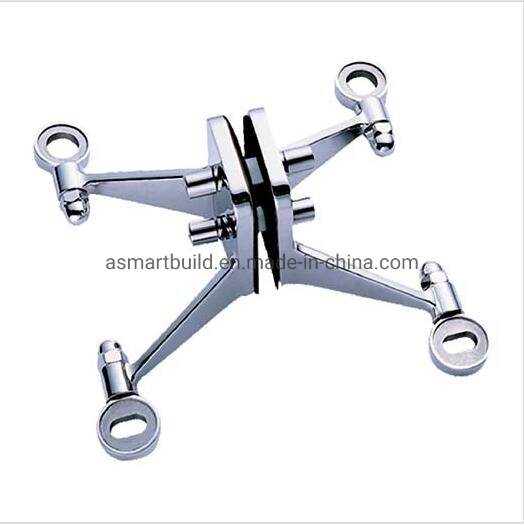 L250A Series Stainless Steel 316 Spider Fitting Glass Hardware for Point-Fixed Glass Curtain Wall