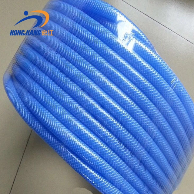 3/4" Transparent PVC Clear Hose/PVC Fiber Braided Reinforced Water Hose Tube