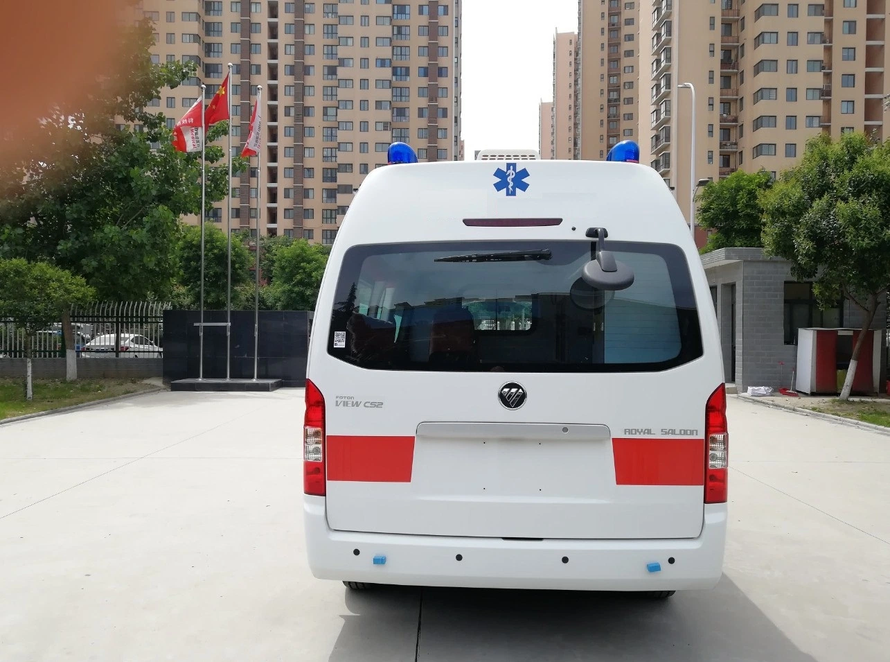 Automatic ICU Hospital Patient Transport Medical Rescue Ambulance