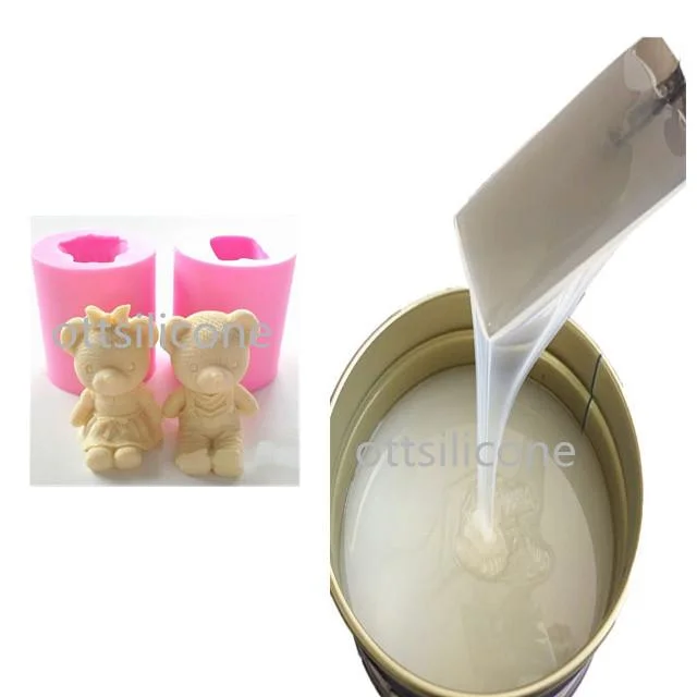 Food Grade Platinum-Based Silicone Cure Liquid Silicone Rubber for Candle Mold Making