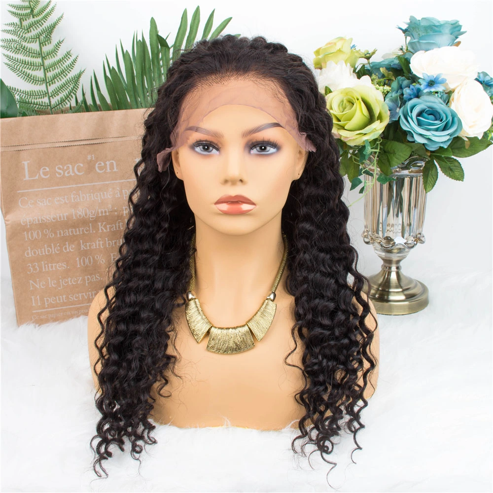 Wholesale/Supplier Cheap High quality/High cost performance  Deep Wave Human Hair Wigs