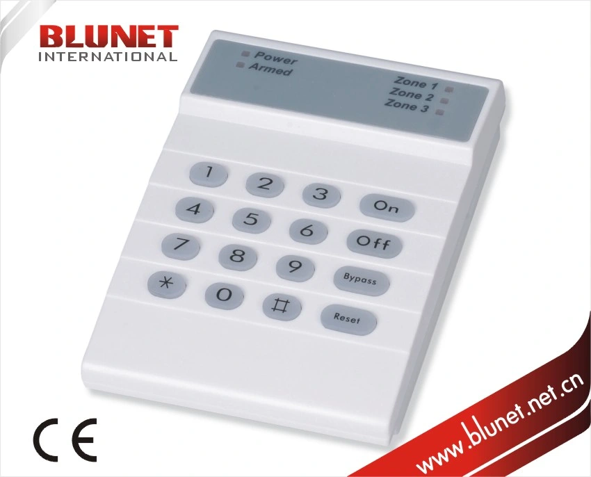 3 Zones Security Alarm Control Panel