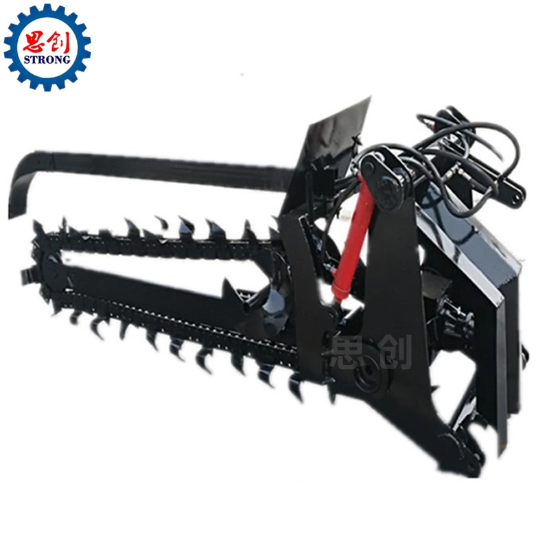 Farm Chain Saw Ditching Trenching Machine for Excavator/Tractor