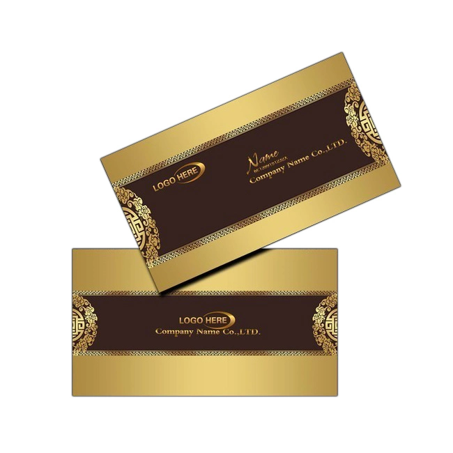 OEM Custom Design Logo Engraved Business Card Metal