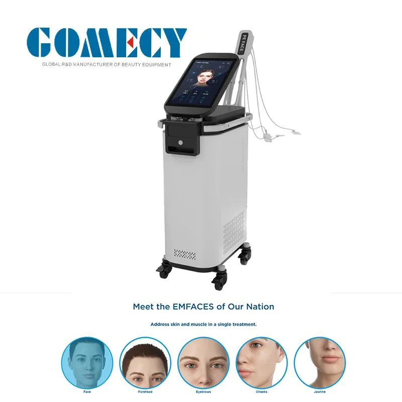 New Aesthetics Tech High Intensity Electromagnetic Muscle Sculpting Hi-EMT Face EMS Facial Toning Beauty Machine