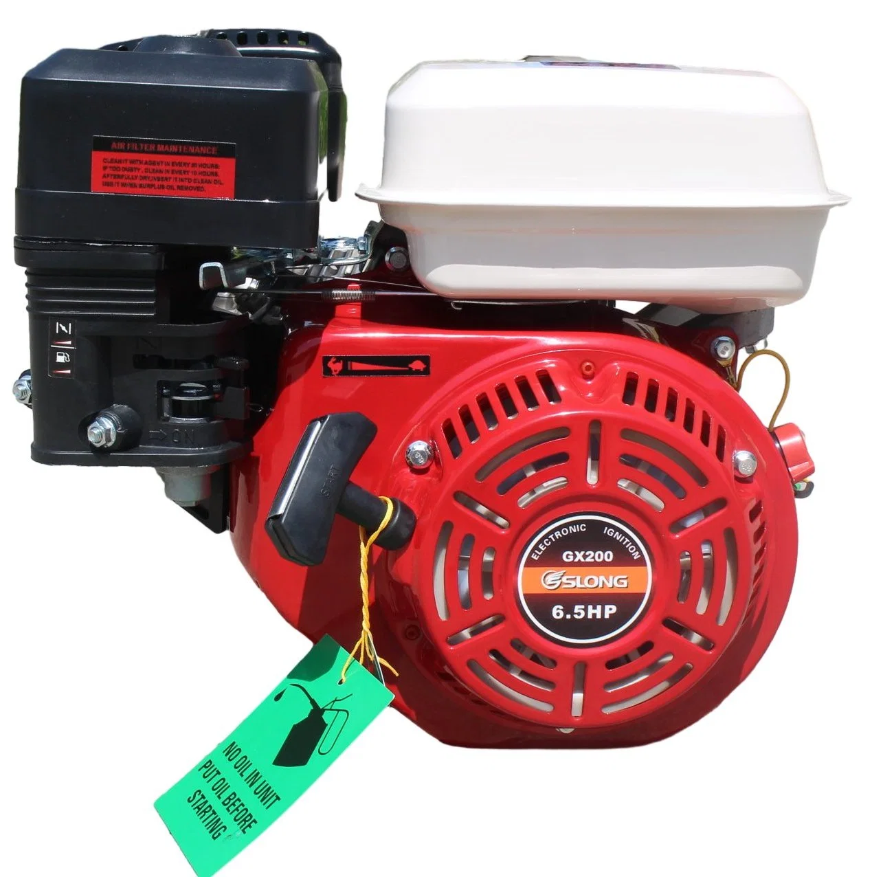 Slong 6.5 HP Gx200 Gasoline Engine for Agriclture Equipment Water Pump