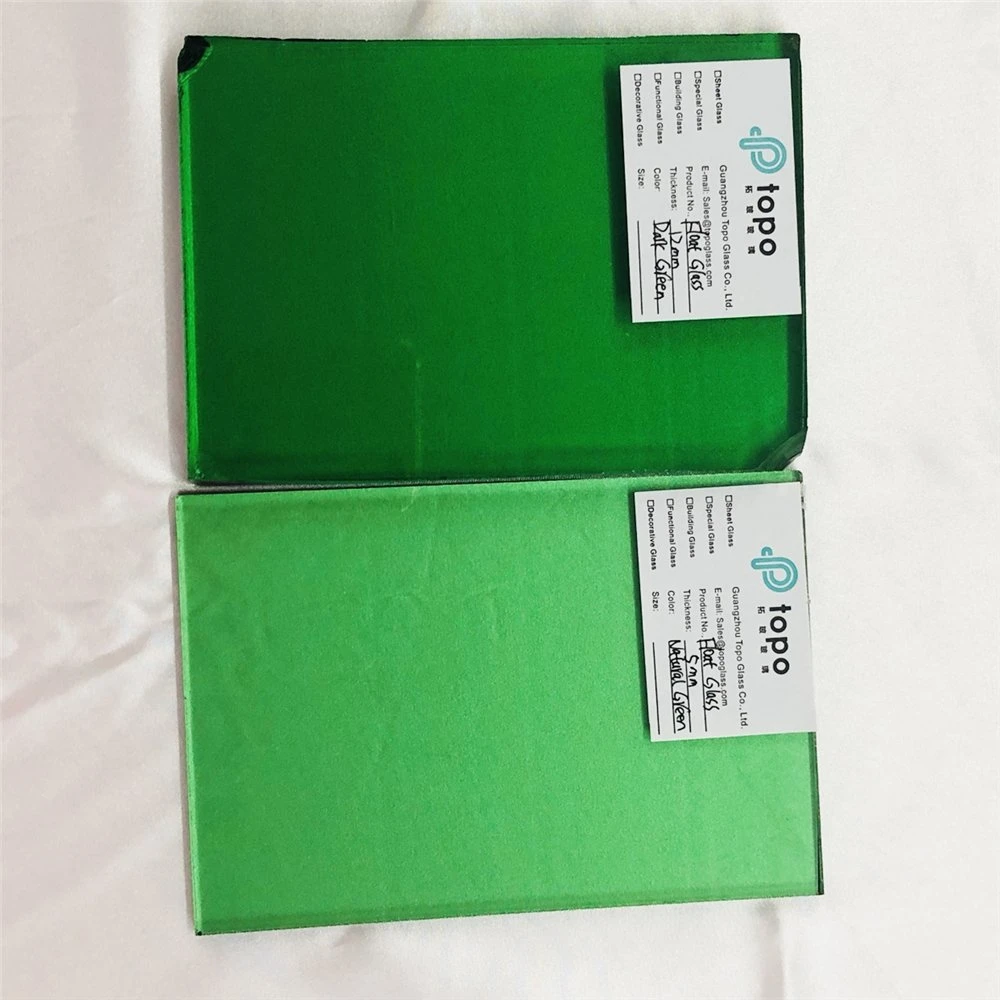 2440*1830mm Hot Sale Natural Green Glass for Door Glass (C-FG)