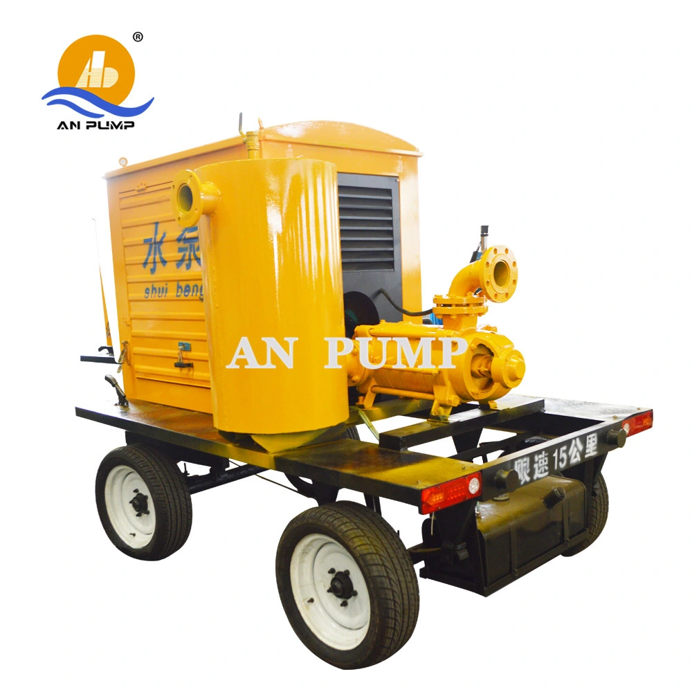 OEM Large Flow Multistage Drip Irrigation Pump with Diesel Engine Driver