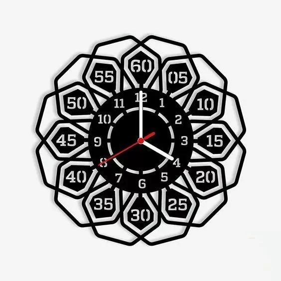 OEM Metal Laser Cutting Service for Home Decoration Wall Clocks