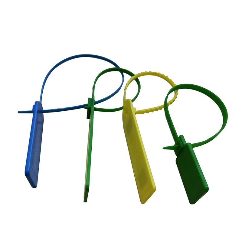 Custom Plastic Self Locking Wire Organizer RFID Nylon UHF NFC Cable Tie