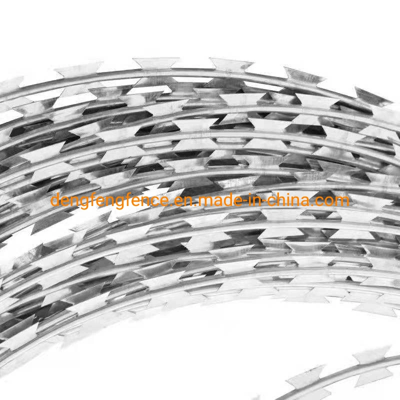 Stainless Steel Razor Wire Prices Concertina Razor Blade Barbed Wire