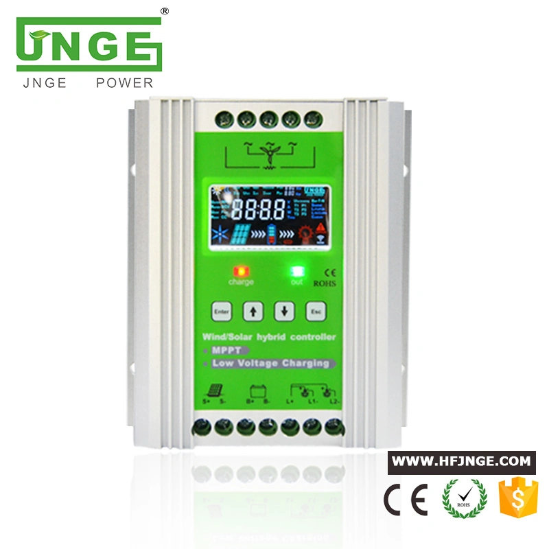 JNGE 48V 2000W Wind Turbine Charge controller with Wind Generator MPPT Boost Charging Function and Dump Load Device Optional WiFi GPRS