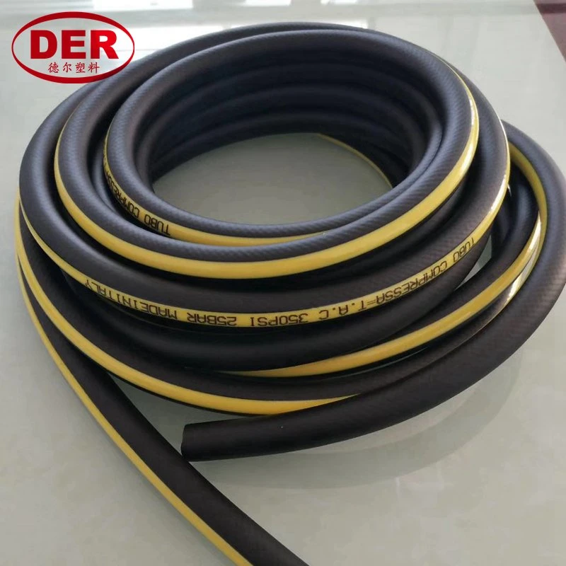 5 Layers PVC High Pressure Air Hose/ Fiber Braided Soft Hose