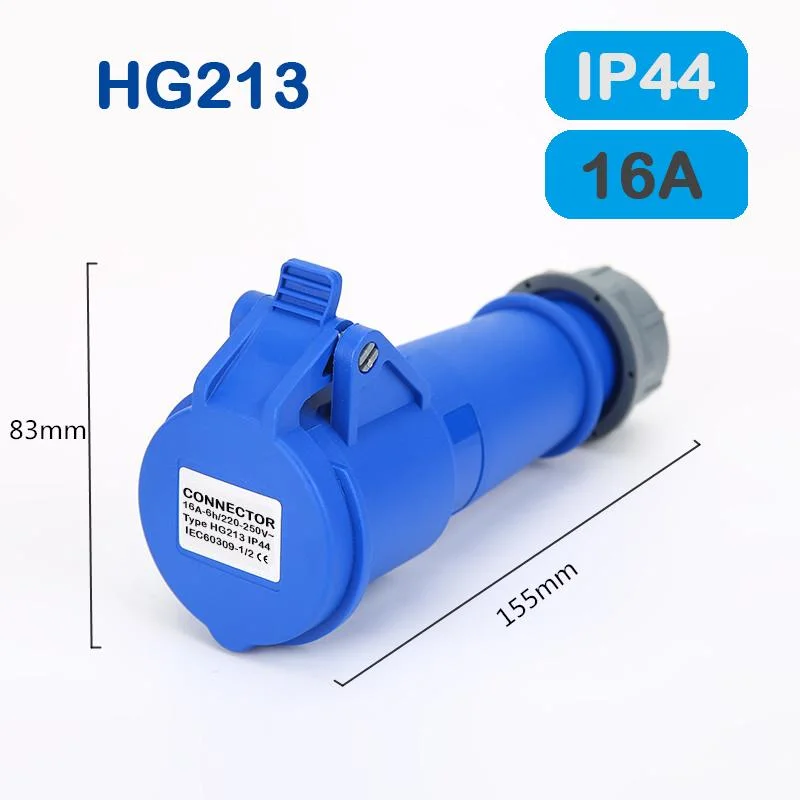 IP44 16A/32A 3p Superior New Design Industrial Connector (2P+E)