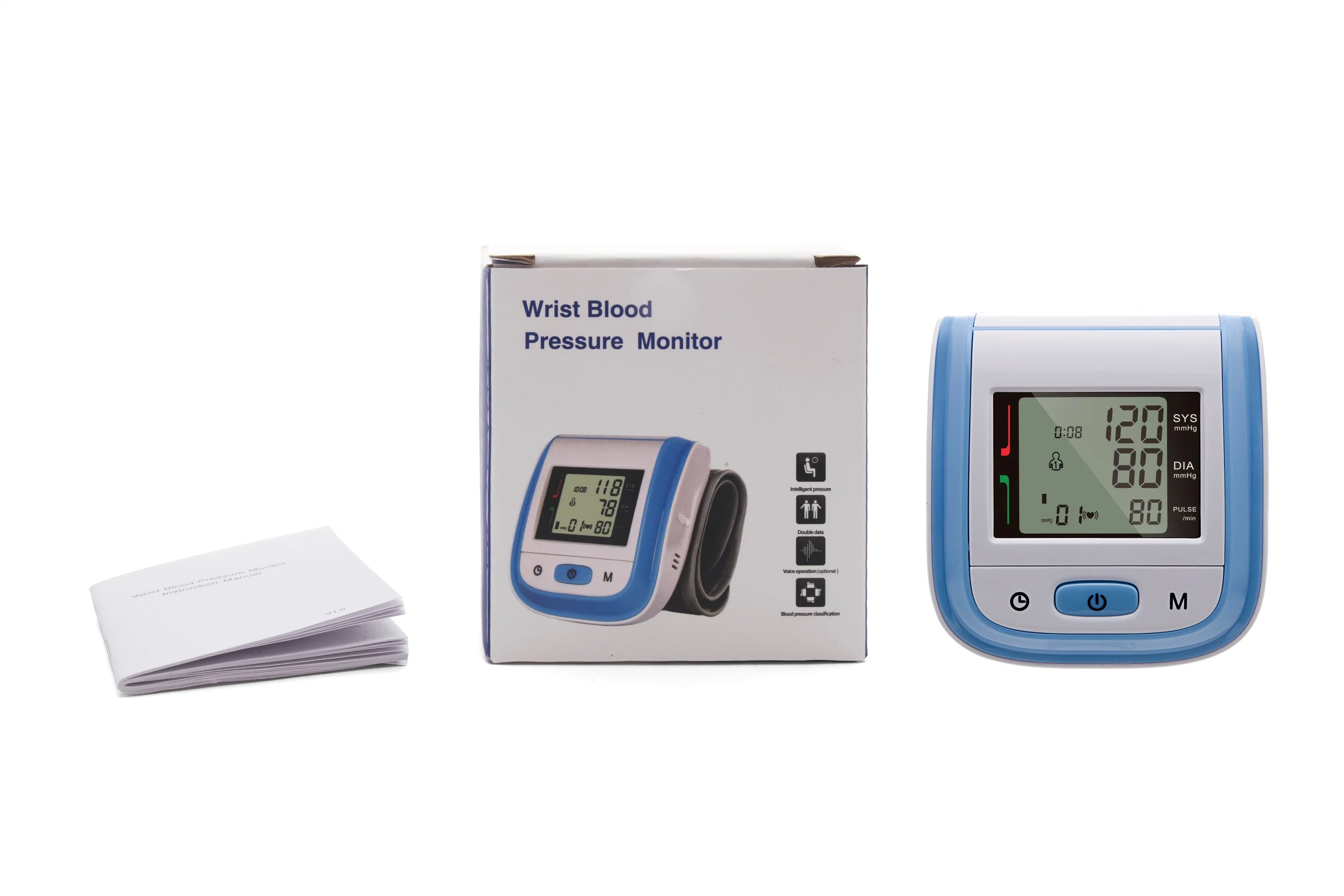 Mn-Bp003 High Heart Rate Medical Hospital Digital LCD Blood Pressure Monitor