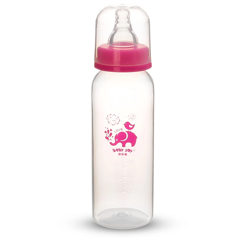 Corps droites PP 240ml de lait pour bébé boire la bouteille de tous les types de produits pour bébé