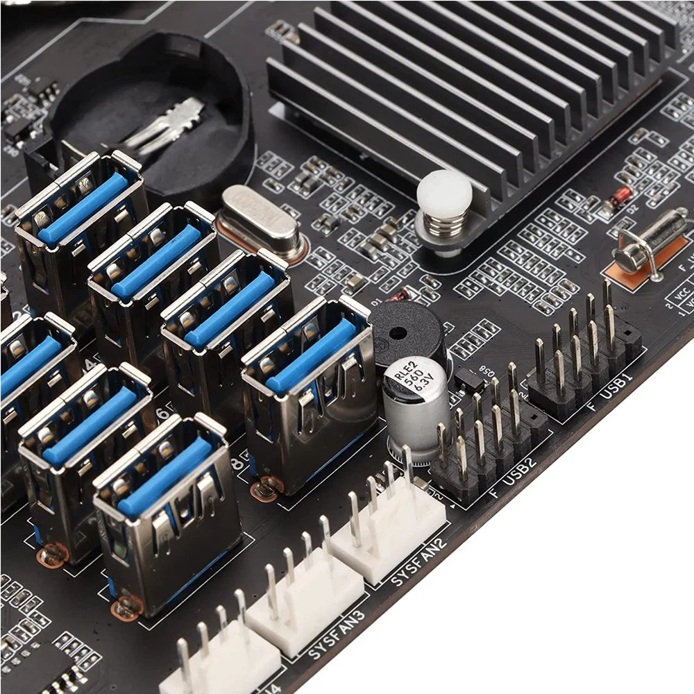 High Performance B75 PC Motherboard Support LGA 1155 2ND 3rd Gen Xeon E3-V2 CPU Dual DDR3 16g Desktop Motherboard