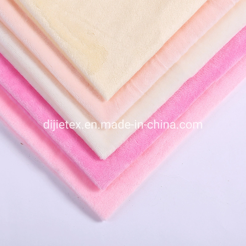 Super Soft Spandex Silver Fox Velvet Composite Thermal Insulation Fabric