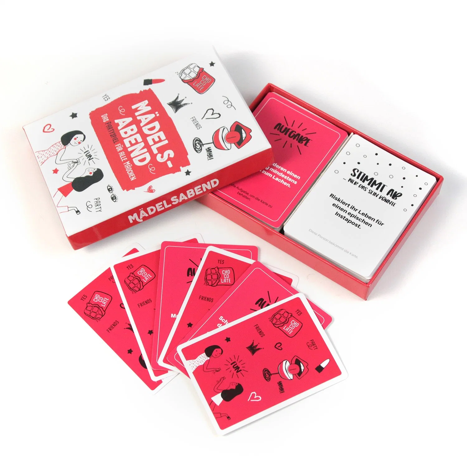 -personalizado propio Logo mejor calidad Juego de cartas jugar a las cartas de papel Juego de mesa