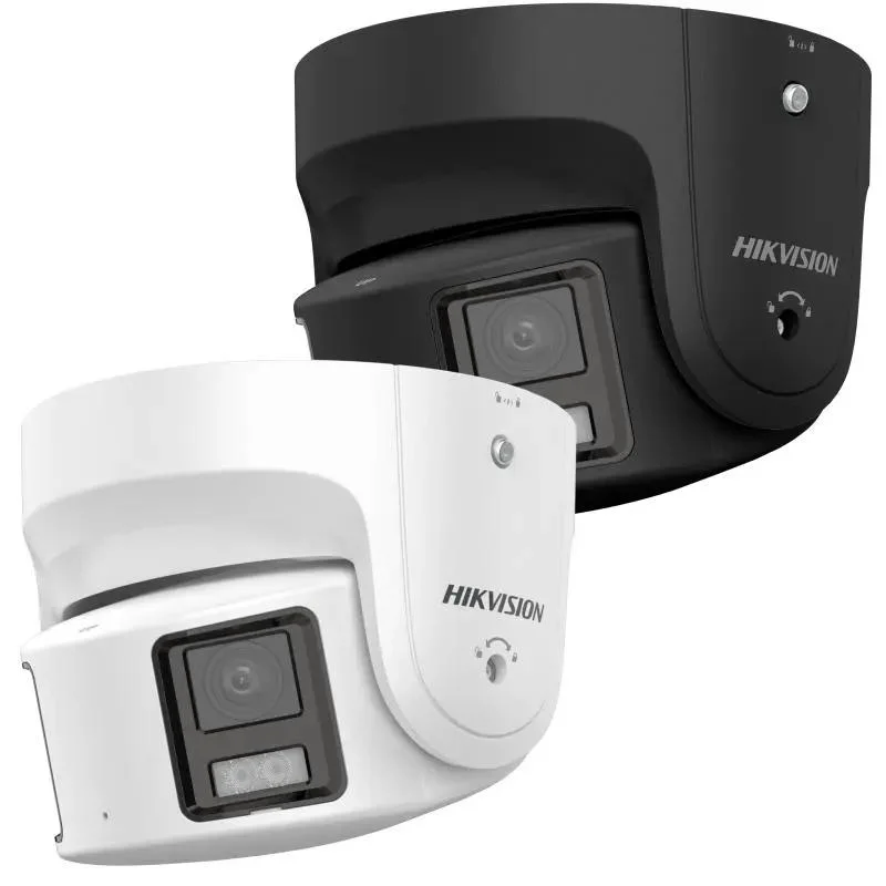 Hikvision 8 MP Panoramic Colorvu 24/7 Fixed Dual Lens Turret Network Camera Ds-2CD2387g2p-Lsu/SL