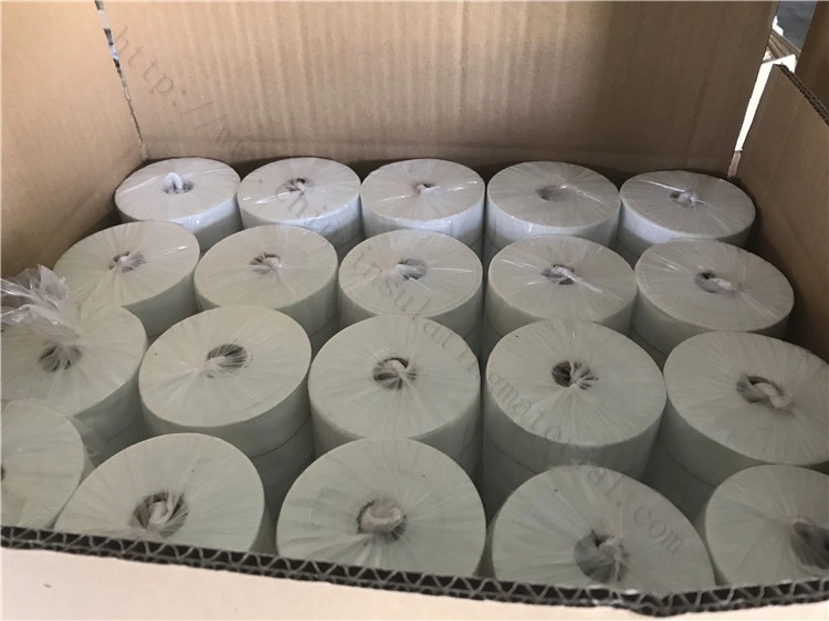 Electrical Insulation Winding White Non-Alkali Fiberglass Woven Type Binding Tape