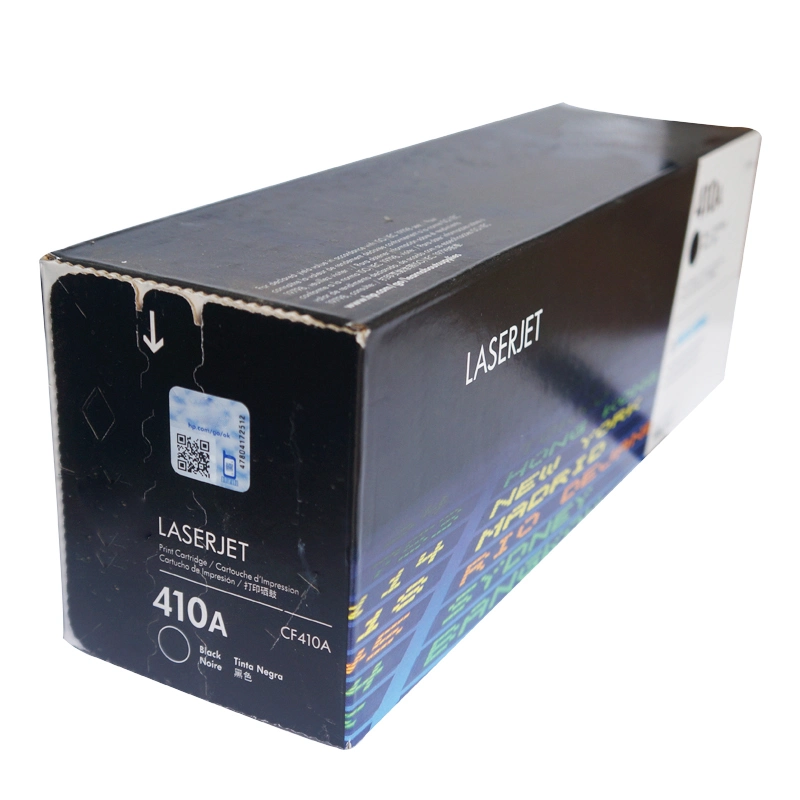 خرطوشة الحبر الأصلية 410A CF410A/CF411A/CF412A/CF413A لطابعة HP LaserJet M452/M477