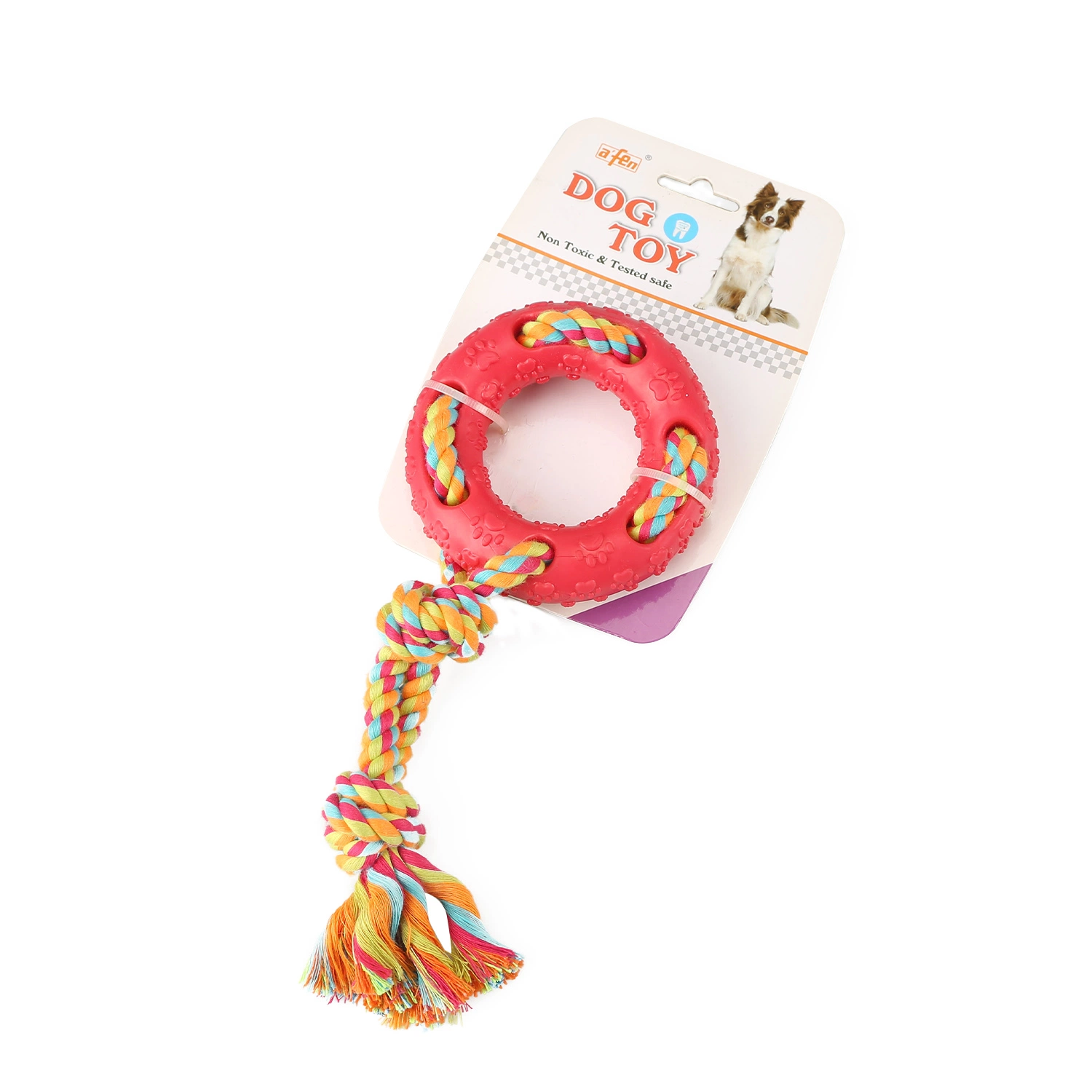 Kauspielzeug Woven Bunte Ball Dog Katze Bell Ball Haustier Spielzeugball