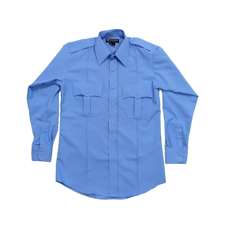 Style Security Guard Apparel Workwear shirt police style uniforme shirt