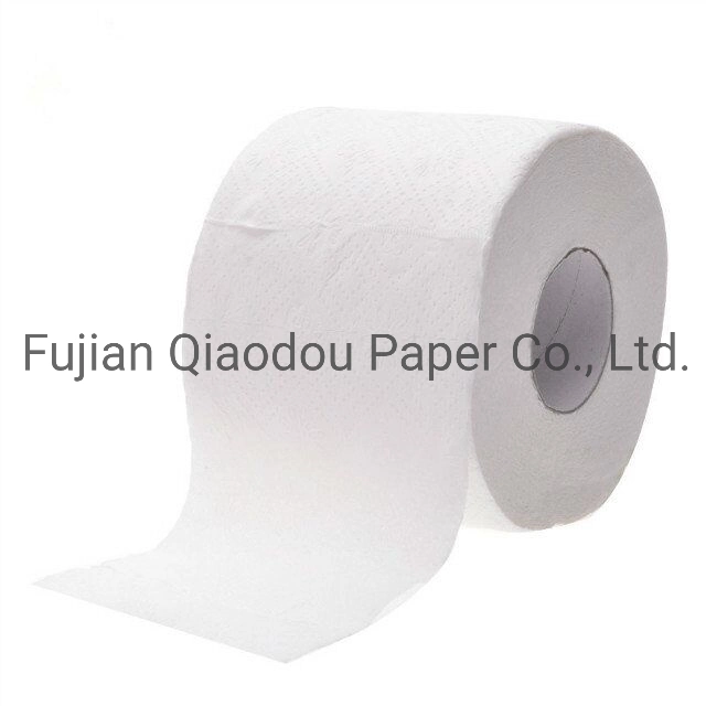 Qiaodou Soft White Toilet Paper 3 Ply Super Care Bath Tissue Roll Paper Towels Roll