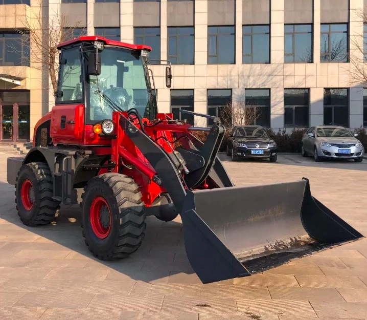 Forload 4 Wheel Mini / Small Farm Tractor Garden Multi-Function Wheel Loader