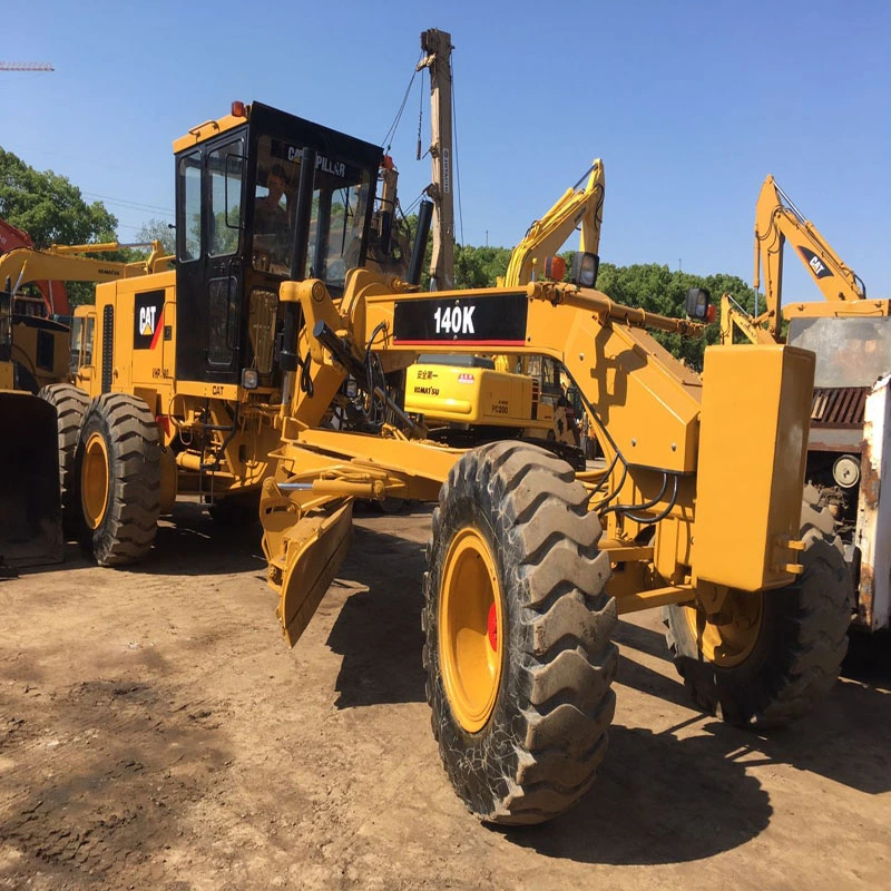 Used Cat 12h/120h/12g/120g/140K/140h/140g/14G/14K Motor Grader Original USA in Cheap Price, Secondhand Caterpiller Grader for Sale