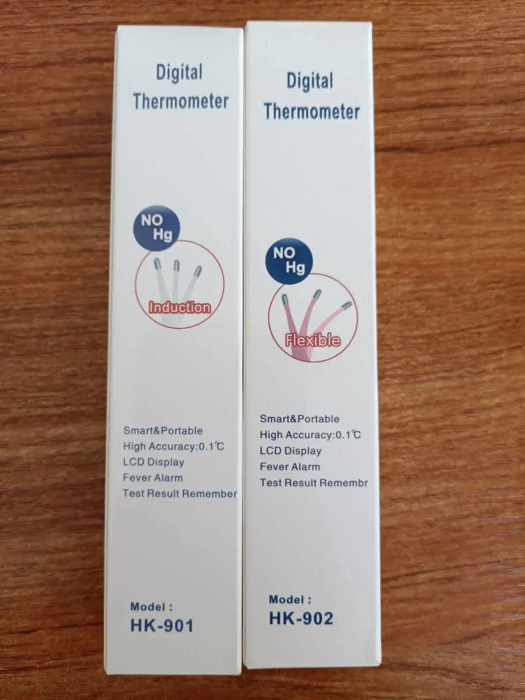 LED-Thermometer für Körpertemperaturmessung mit klarem Display