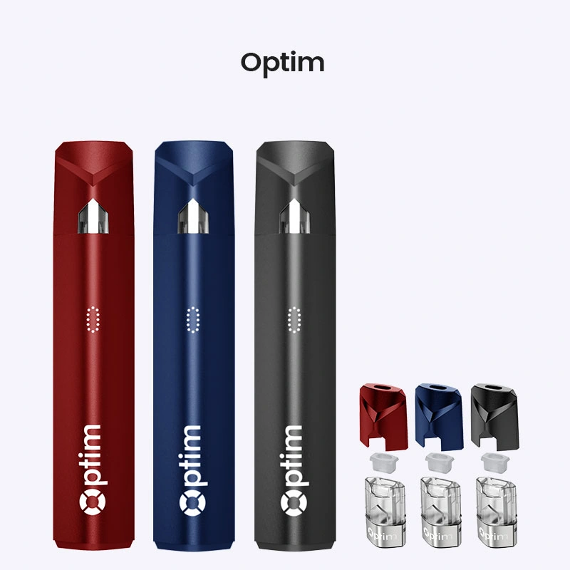 Nextvapor Optim Cigarette Electronique Empty Vaporisateur 1.0ml Wape Smoke Pod System Vape Pen for Pot Oil D9 with Batterie Rechargeable