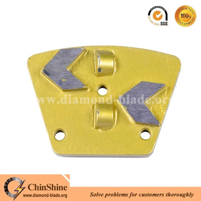 Trapezoid Diamond Floor Grinding Segment for Concrete Polishing