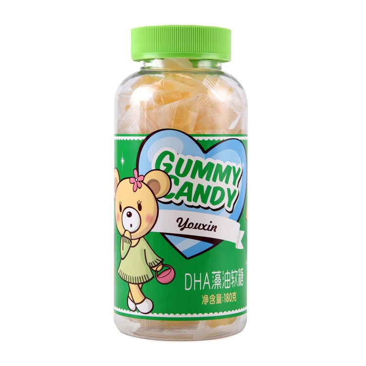 Food Supplement Fish Oil DHA Natural Gummies Vitamins for Kids