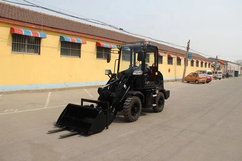 Hzm908 0.8ton Mini Wheel Loader Popular in Farms for Sale