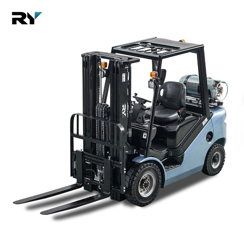 Royal Factory Price 3ton LPG Forklift with Japan Engine