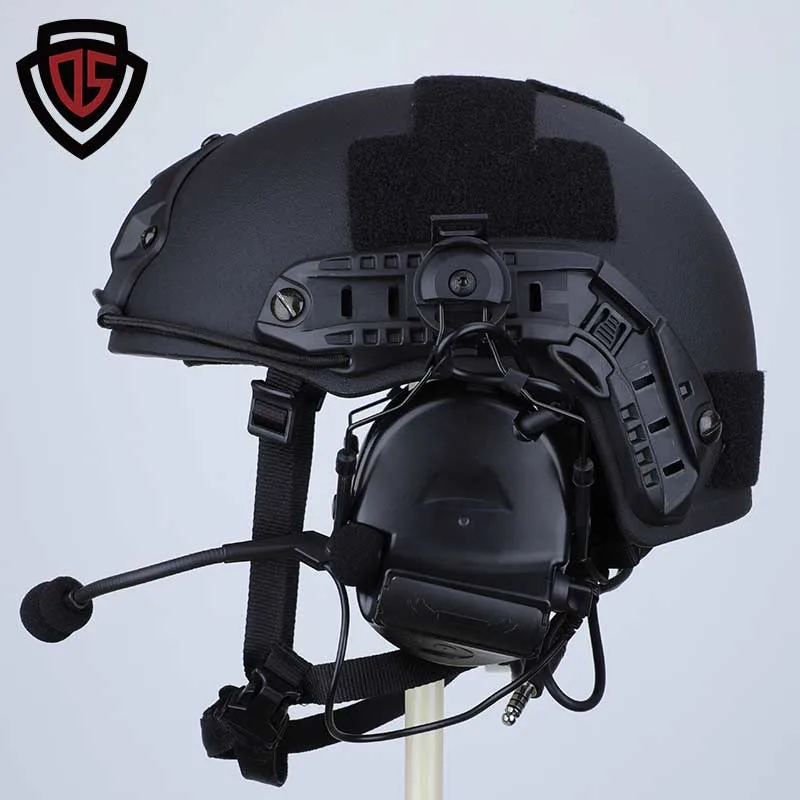 Double Safe Wholesale/Supplier Manufacturer Safety Tactical Bulletproof Level Iiia Fast Army Ballistic Helmet