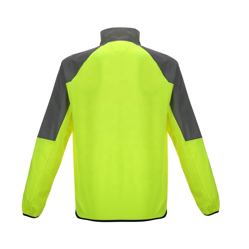 Outdoor Workwear New Reflective Safety Sports Running Cycling Wear Safety Sport Jacket