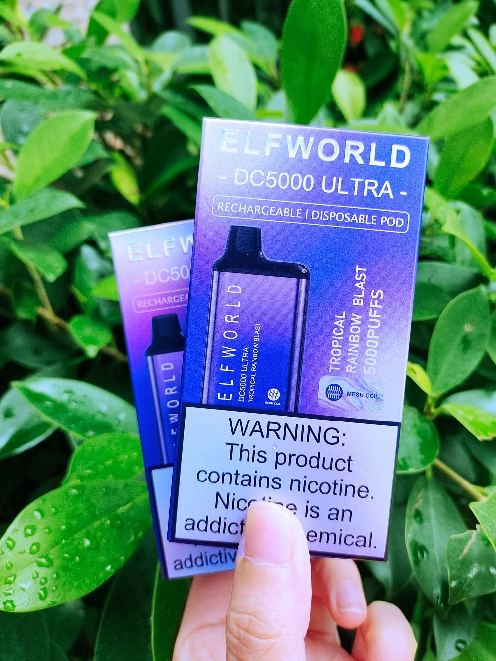 Elfworld DC5000 Ultra Bar Bc5000 Disposable/Chargeable Vape E Cigarette 5000puffs 13ml 650mAh Rechargeable Battery Bulk Electronic Cig Wholesale/Supplier Vapes