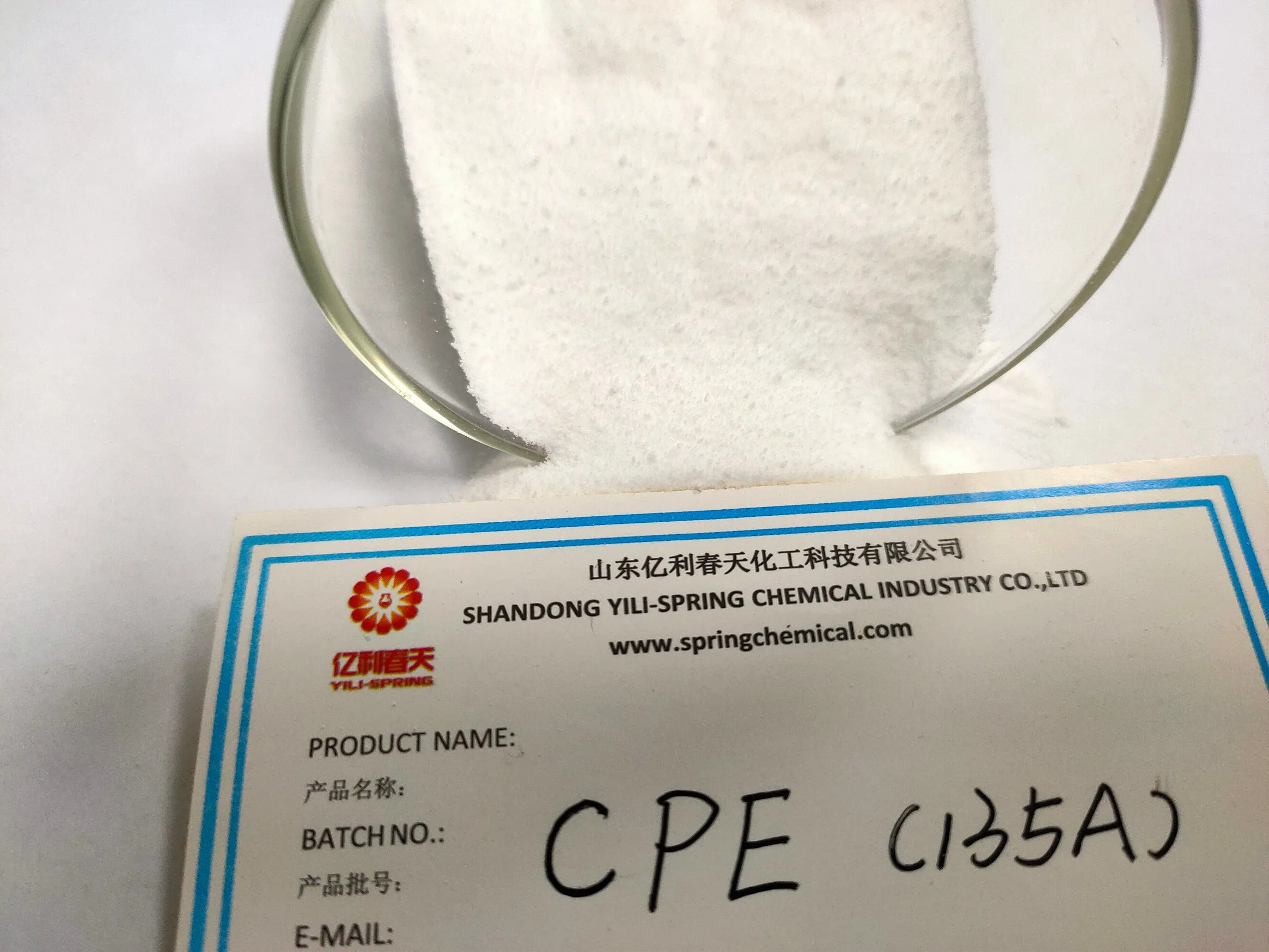 Good Anti Combustion Chlorinated Polyethylene CPE 135A for PVC Profile