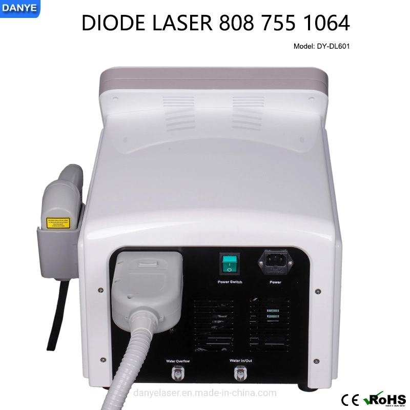 Ice Platinum 1600W 3 Longueurs d'Onde Diode Laser Équipement de Salon de Beauté Portable