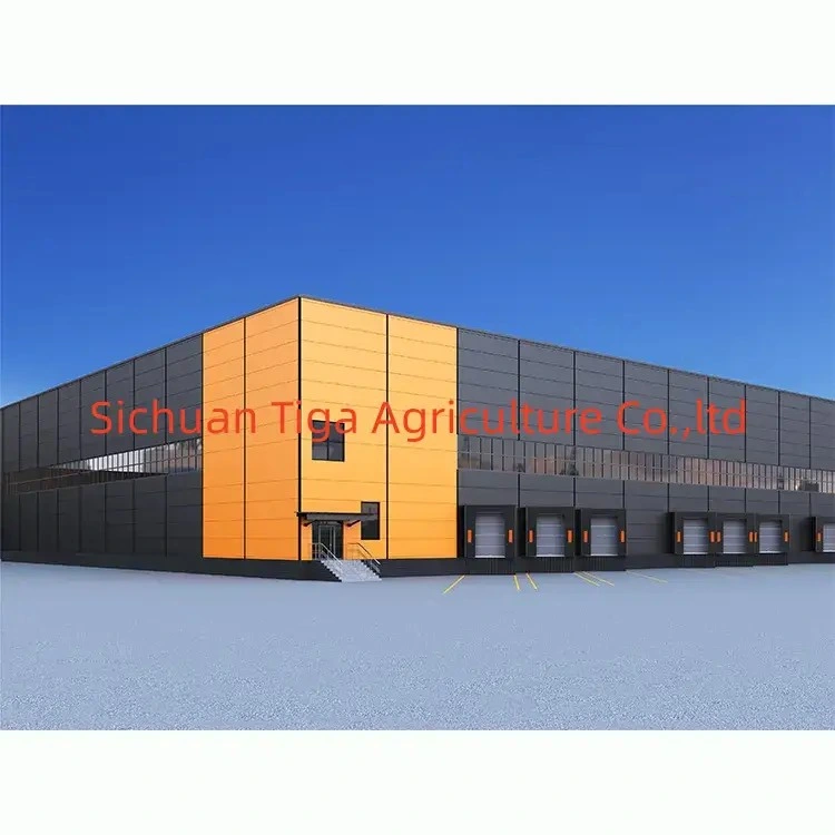 Customized Prefabricated Steel Structure Building Low Cost Office Factory Workshop Warehouse Steel Building