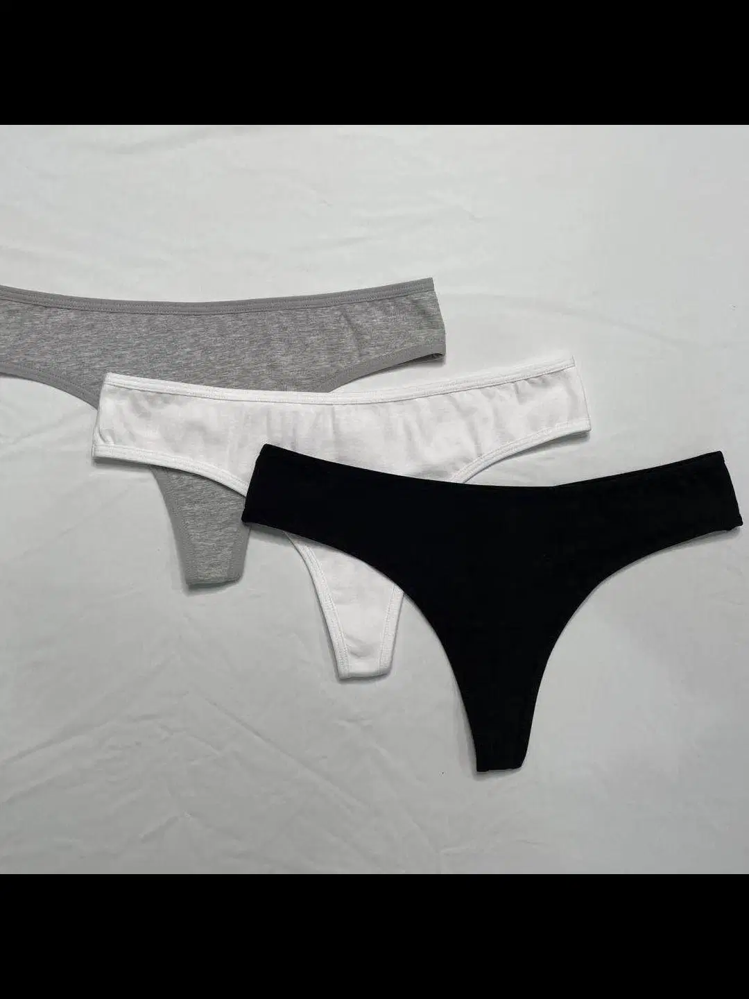 Cotton Mature Sexy Black Ladies Panties Underwear