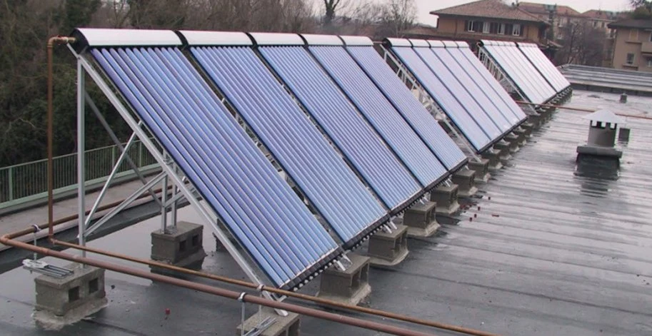 Evacuado el calor del tubo tubo colector solar térmico